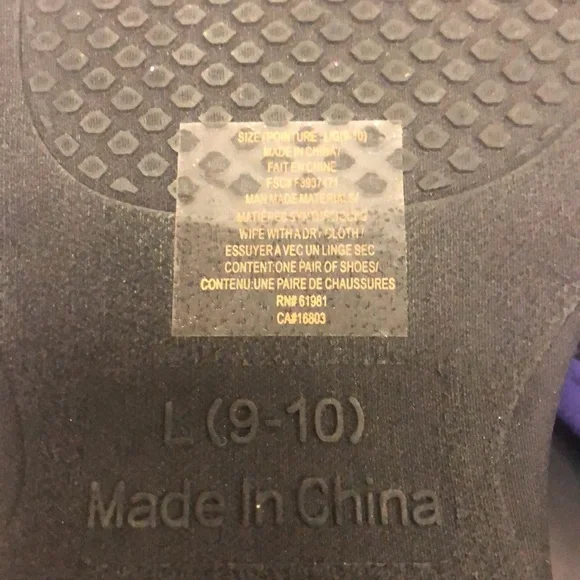 Purple soft super soft women’s sandals size L 9-10 - Picture 5 of 6